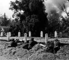 БРЕСТ, ИЮНЬ 41-ГО: НЕМЕЦКИЕ СОЛДАТЫ ВЕДУТ БОЙ. Фото с сайта Victory.rusarchives.ru 